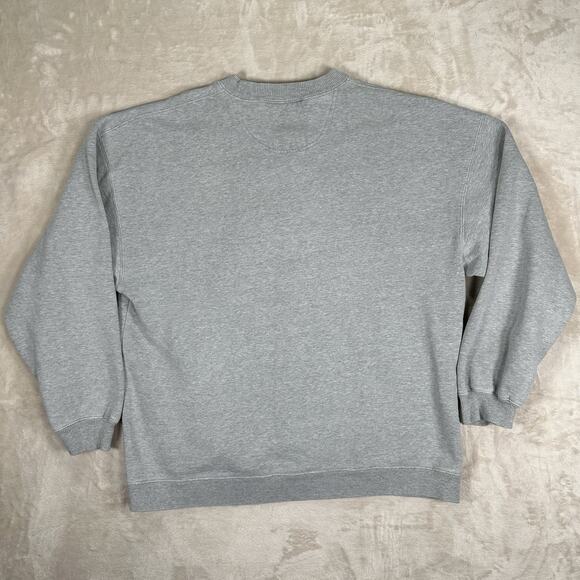 VTG Big Dogs Sweatshirt Nothin' But Net Basketball Gray Men's Size Large 90s - Picture 6 of 8